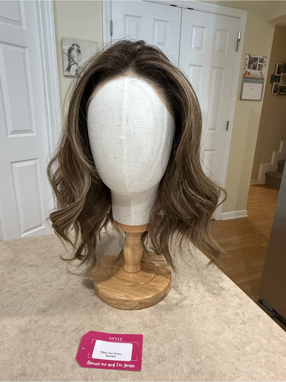 Chelsey Smith Crowns CSC Ellery (Sun Dune) - Standard Wavy Synthetic Wig in Brow